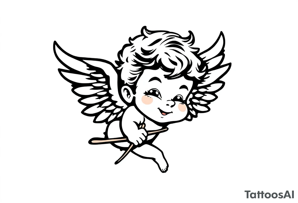 cherub tattoo idea