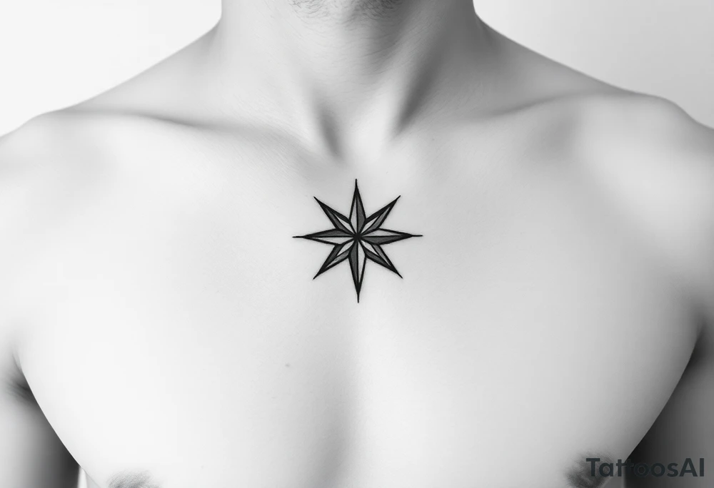 I want to create a tattoo in the center of my chest, close to my heart. It's a tattoo that I want to look at during the worst days of my life or whenever I am having a low day. To remind myself to trust the system, to trust the universe, and to trust myself. To have faith and be a warrior. To have that resilience to get back up. And yeah, like a mix of that feeling and also just to let go and trust that things will work out fine. don't Give me the option of a star give me something that is a mix of releasing, letting go of control, and resilience - trust, belief, faith in the universe and myself. tattoo idea