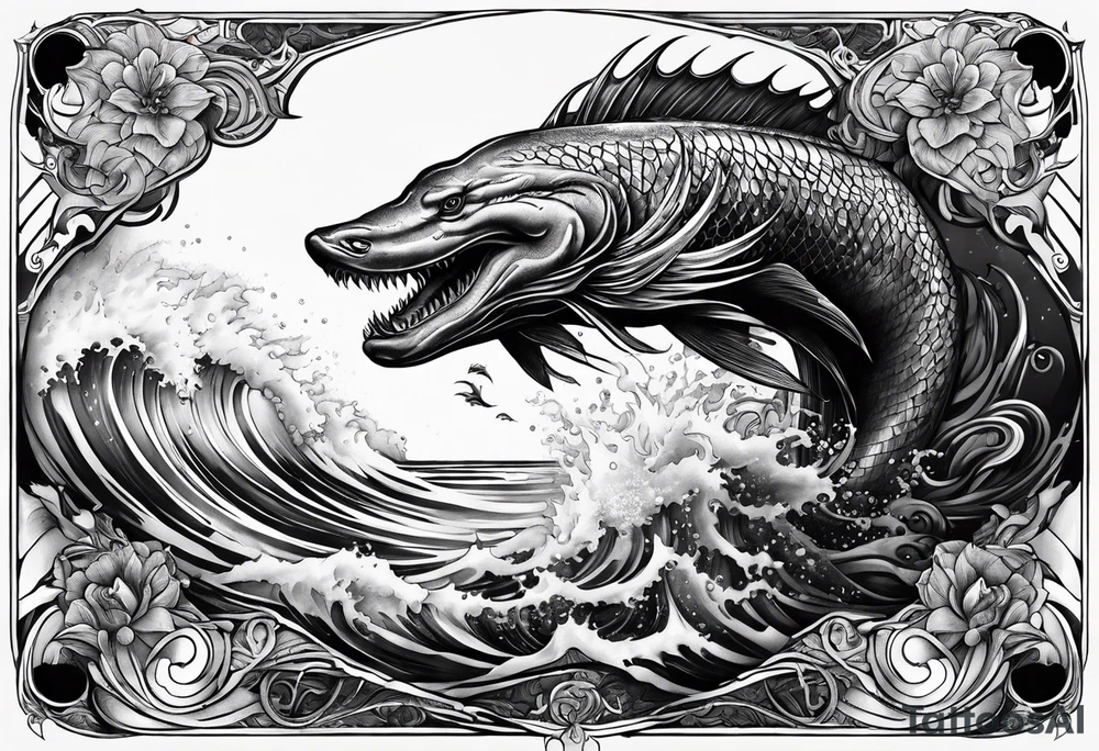 Leviathan tattoo idea