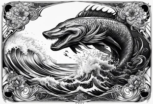 Leviathan tattoo idea