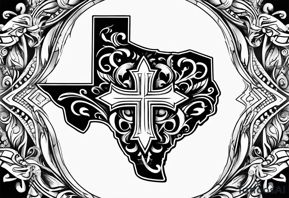 texas pride tattoo idea