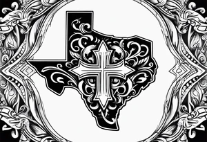 texas pride tattoo idea