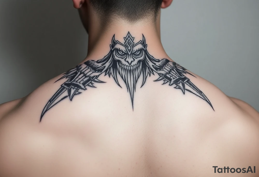epic warrior tattoo tattoo idea