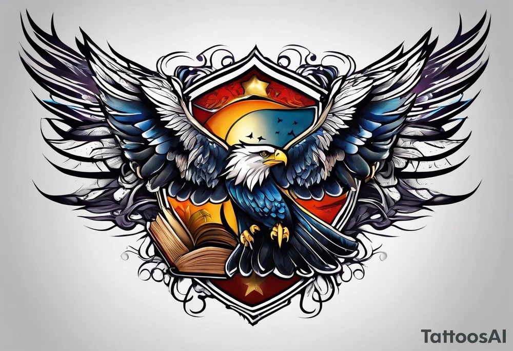 Books tattoo idea