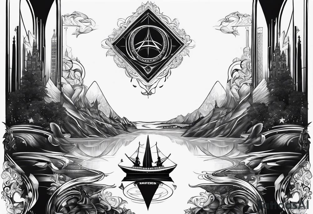 Tomorrowland music tattoo idea