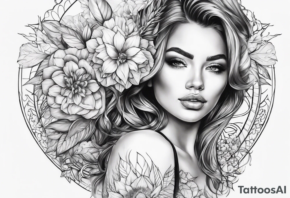 Kan je een tattoo maken met boogschieter sterrenbeeld, liefde en geluk tattoo idea
