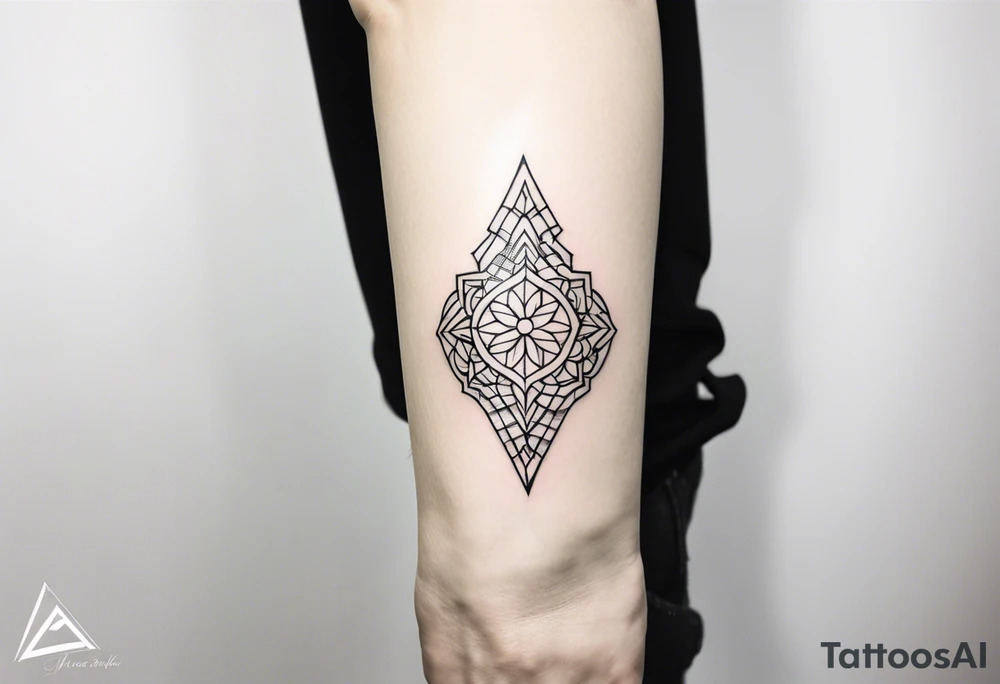 2 inch tattoo above elbow tattoo idea