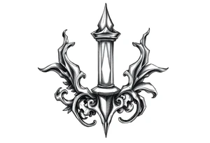 Synbol for light with a small L tattoo idea