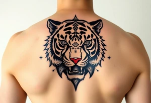 tiger 

more color tattoo idea