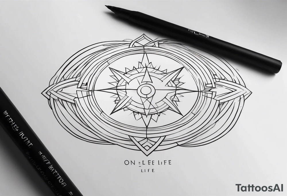 One life tattoo idea