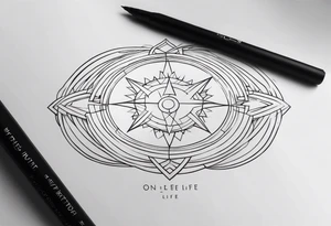 One life tattoo idea