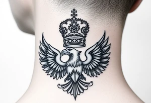 St. George 
Russian imperial crown above the eagle
Russian sabre
The Kremlin or St. Basil's Cathedral scene tattoo idea