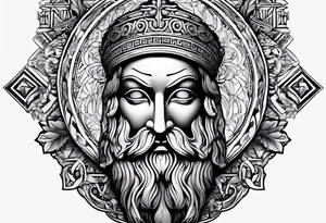 tiny greek tattoo tattoo idea