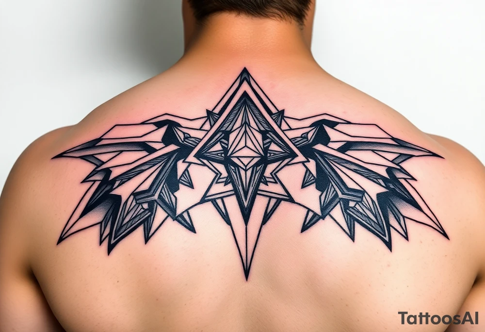 Geometric tattoo idea