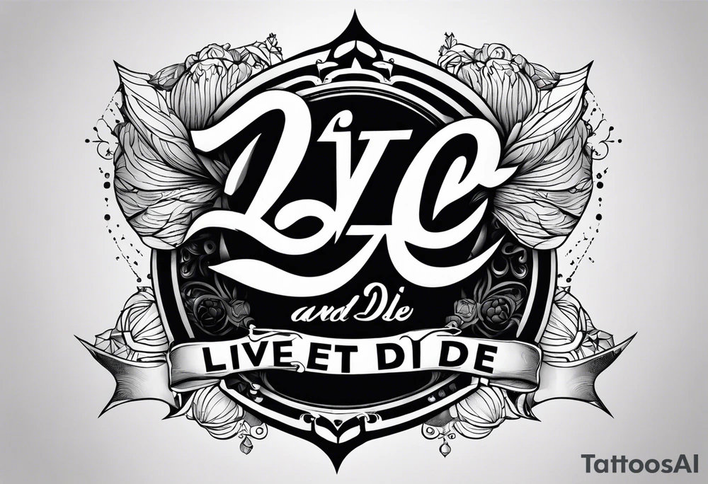 Live and let die wrist tattoo tattoo idea