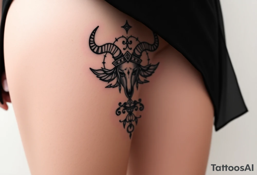 Tarot, the lovers, zodiac, Taurus ,witchy, Norse ,viking, hecate tattoo idea