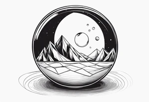 Crystal Ball tattoo idea