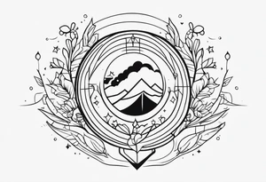 Ano do meu aniversário tattoo idea