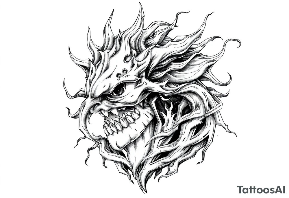 Rebirth tattoo idea