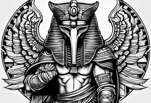 Horus forearm tattoo tattoo idea