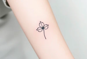 Trillium tattoo idea