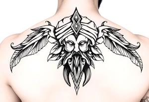 create me a leg piece to do with sikh history tattoo idea