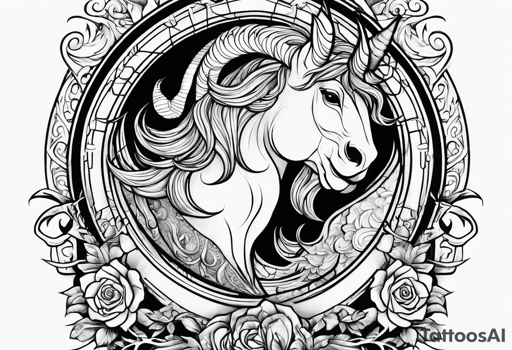 Trans man, Capricorn, puerto rico tattoo idea