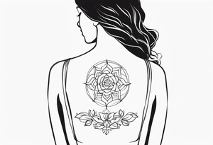 yoga tattoo idea