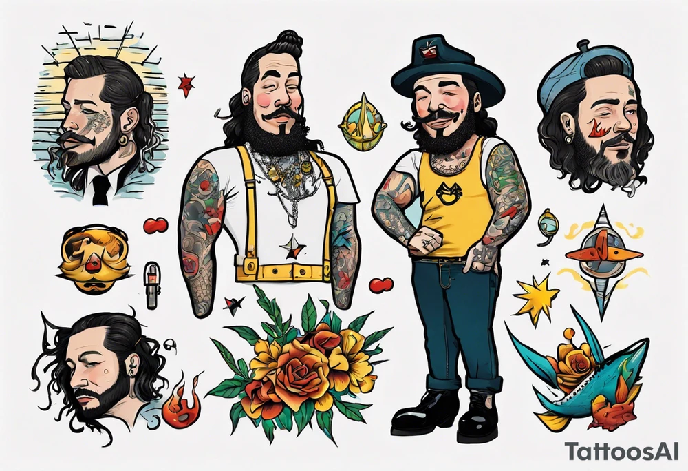 Seaman old style tattoo idea
