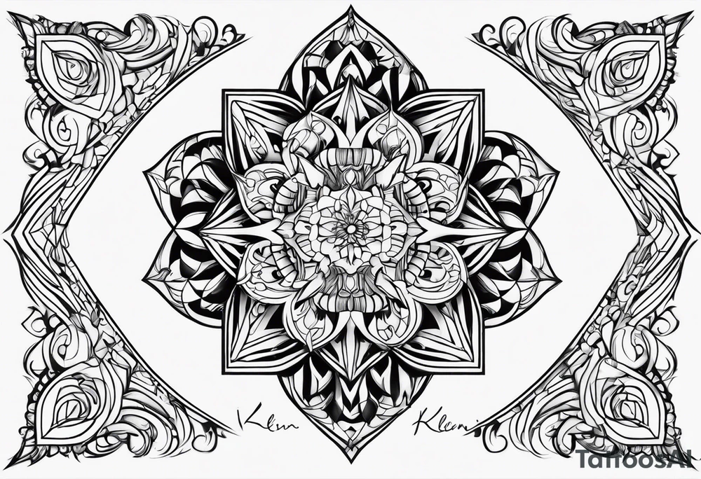 Tattoo with the name kelvin tattoo idea