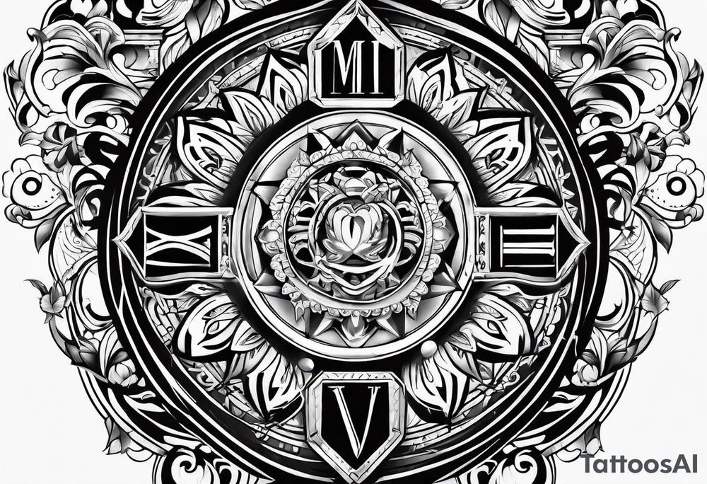 2014 on roman numerals tattoo idea