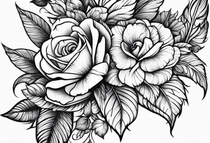 open scroll tattoo idea