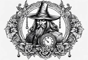 hanged man tattoo idea