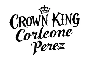 Crown King Corleone Perez tattoo idea