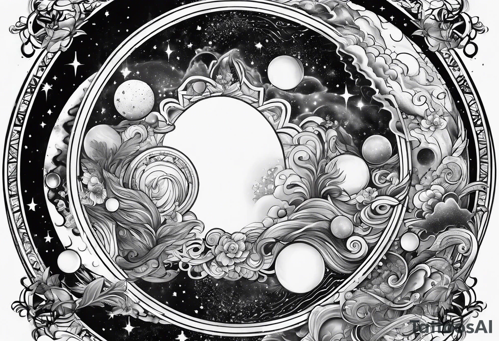 A hole in the space-time membrane tattoo idea