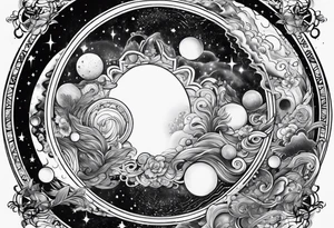 A hole in the space-time membrane tattoo idea