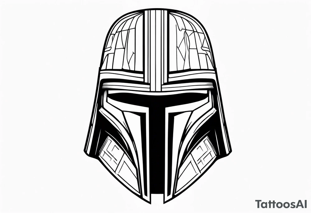 Darth Revan Mask tattoo idea