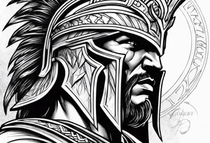 Spartan Greaves tattoo idea