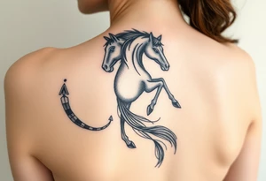 Lost Horse kite rip mum tattoo idea