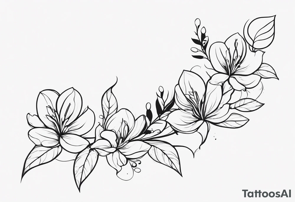 The longest Vines of Flores tattoo idea