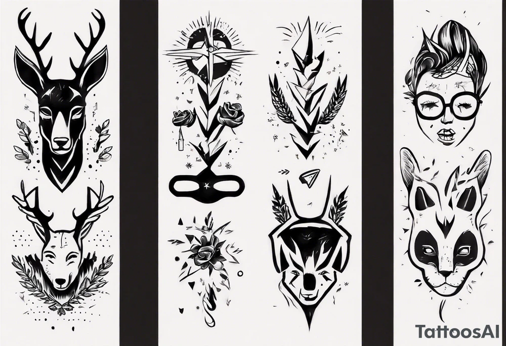 Best friends young tattoo idea