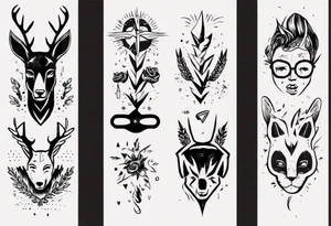 Best friends young tattoo idea