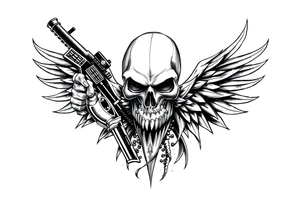 call of duty simon ghost riley tattoo idea