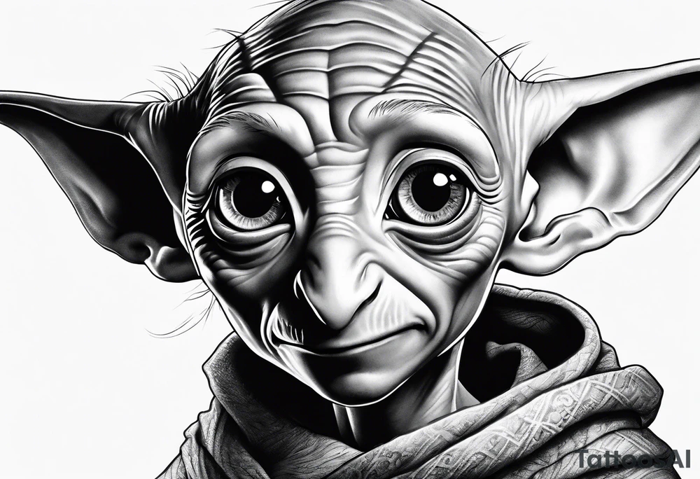 Dobby from harry potter tattoo idea