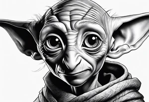 Dobby from harry potter tattoo idea