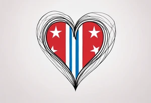 small tattoo
Arizona NYC & Cuba inside a heart tattoo idea