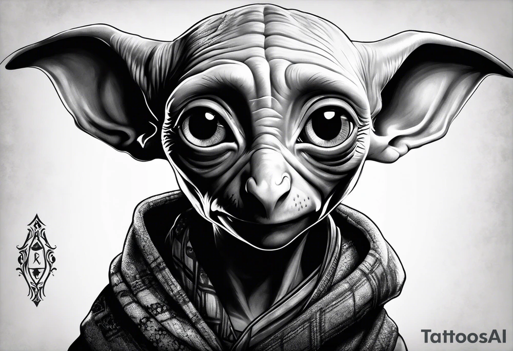 Dobby from harry potter tattoo idea