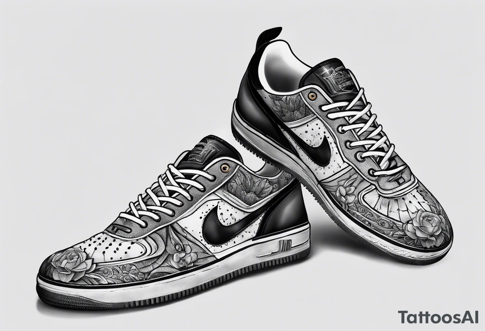 foot tattoo tattoo idea