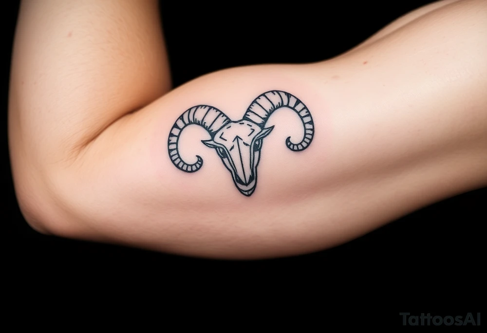 Aries tattoo idea