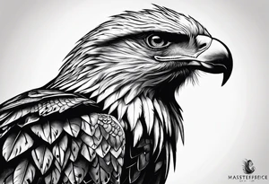 Águia tattoo idea